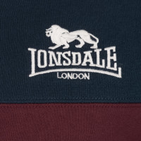 LONSDALE Rinsey Zip Hooded navy/ oxblood M
