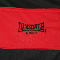 LONSDALE Alnwick Tricot Jacket black/red 3XL