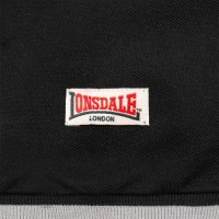 Lonsdale Causton Poloshirt black/ grey