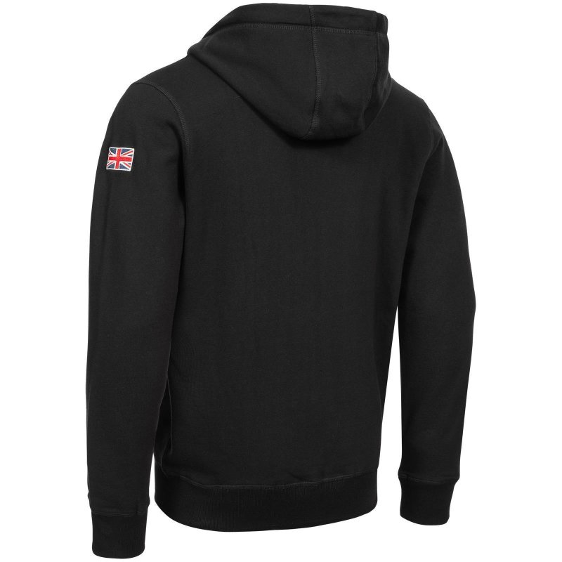 LONSDALE Paignton Zip Hooded black/ red/ white