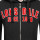 LONSDALE Paignton Zip Hooded black/ red/ white XXL