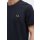 FRED PERRY Twin Tipped T-Shirt navy  dark caramel