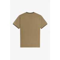 FRED PERRY Twin Tipped T-Shirt sage