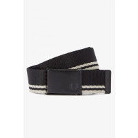 FRED PERRY Tipped Webbing Belt black M