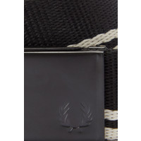 FRED PERRY Tipped Webbing Belt black M