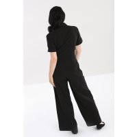 HELL BUNNY Abyss Boilersuit black