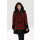 HELL BUNNY Katie Coat black/ red 2XL