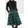 HELL BUNNY Teen Spirit Pinafore Skirt black/green S
