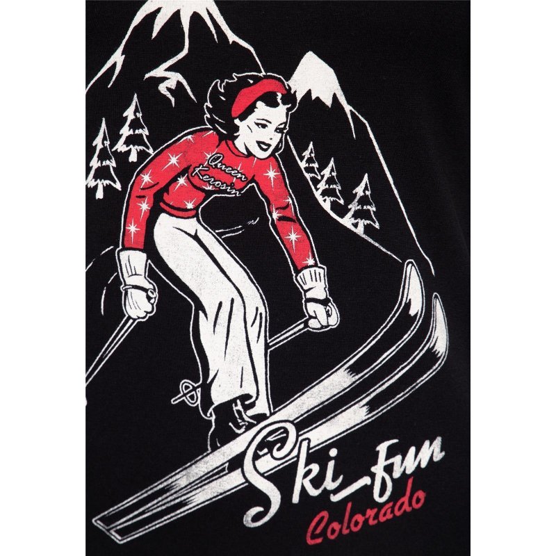 QUEEN KEROSIN T- Shirt Ski Fun