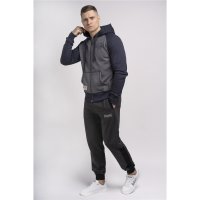 LONSDALE Hooded Sweat Jacket Slough navy