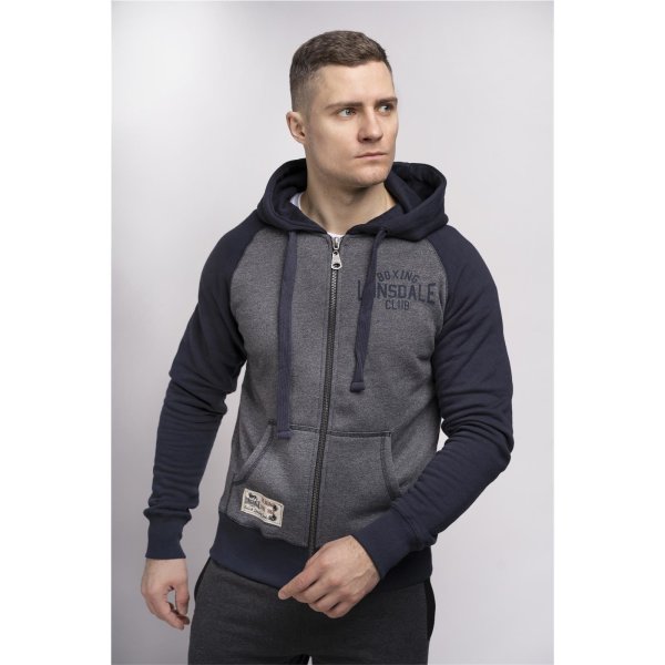 LONSDALE Hooded Sweat Jacket Slough navy 51 99