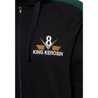 KING KEROSIN Sweatjacke Speedway black