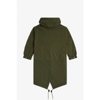 FRED PERRY Shell Parka military green