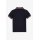 FRED PERRY My First Fred Perry Shirt navy /snow white/ burnt red