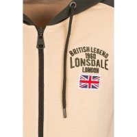 LONSDALE Stretton Trainingsanzug olive/ beige S