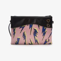 FRED PERRY AMY WINEHOUSE Lightning Print Side Bag black /...