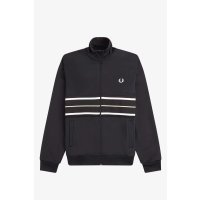 FRED PERRY Tramline Panel Track Jacket navy