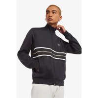 FRED PERRY Tramline Panel Track Jacket navy