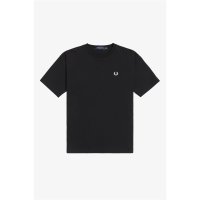 FRED PERRY T-Shirt mit Rundhalsausschnitt black