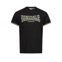 Lonsdale Townhead T-Shirt black/ olive