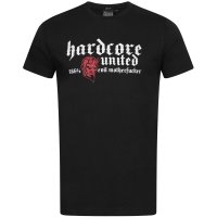 HARDCORE UNITED T- Shirt 666% black