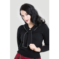 HELL BUNNY Connie Jumper black