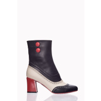 Dancing Days Say My Name Ankle Boot black/ red 37