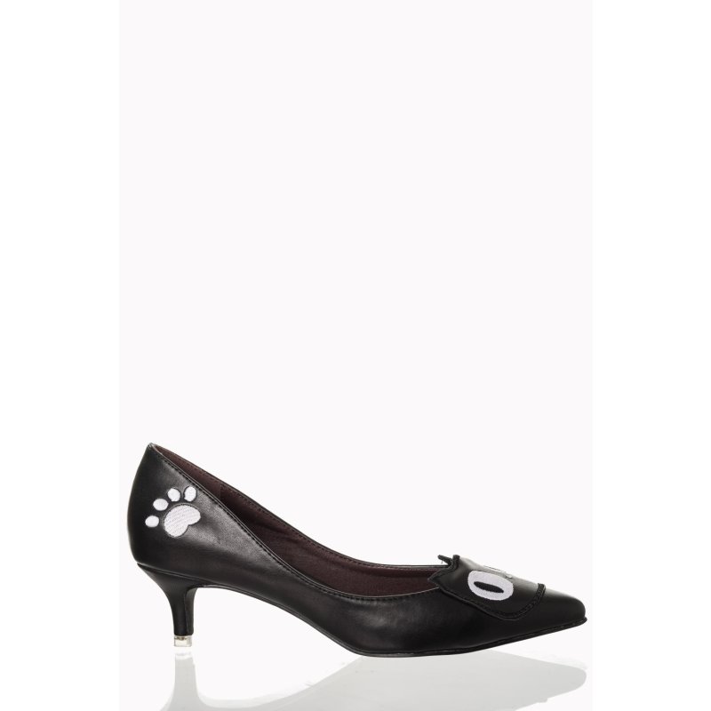 BANNED Heart Of Gold Pumps black