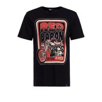 KING KEROSIN T-Shirt Red Baron Speedshop black