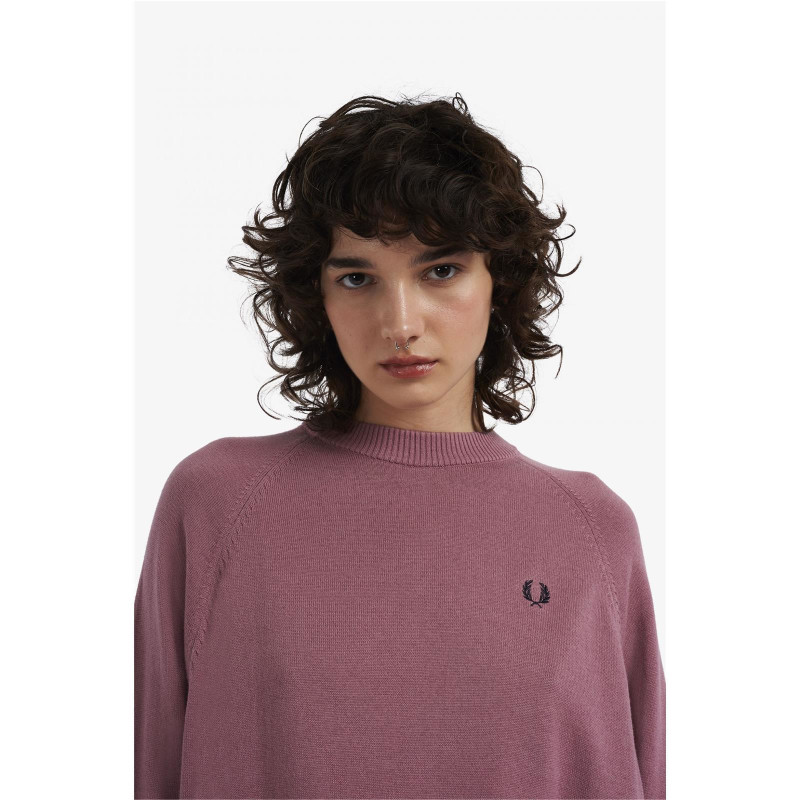 FRED PERRY Crew Neck Jumper dusky pink, 104,99 €