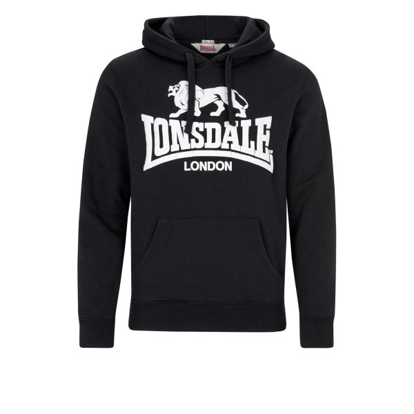 LONSDALE Go Sport 2 Hooded Sweatshirt black