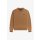 FRED PERRY Sweatshirt mit Rundhalsausschnitt warm stone