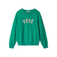 MADEMOISELLE YéYe League GOTS Sweater emerald green