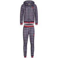 LONSDALE Orbost Tracksuit navy/red/white