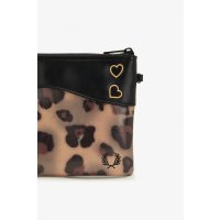 FRED PERRY AMY WINEHOUSE Leopard Print Side Bag