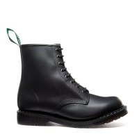SOLOVAIR 8 Eye Derby Boot With Shearling Lining black...
