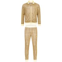 LONSDALE Seabrook Tracksuit yellow/brown/ecru