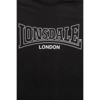 Lonsdale T- Shirt Beanley 3er Pack black/white/marl grey