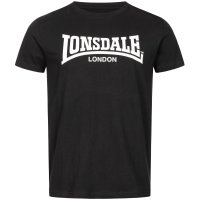LONSDALE Moy T-Shirt & Shorts Set black/white