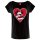Mickey Mouse Together Loose Shirt female black
