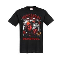 Deadpool Mercenary T-Shirt male black