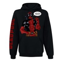 Deadpool Awesame Hooded Sweater male black
