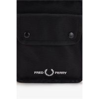 FRED PERRY Branded Side Bag black