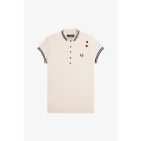 FRED PERRY AMY Strickshirt milchig rosa