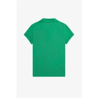 FRED PERRY AMY Piqué-Hemd mit offenem Kragen green