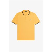 FRED PERRY Twin Tipped Polo Shirt golden hour