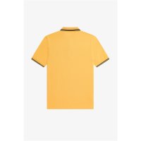 FRED PERRY Twin Tipped Polo Shirt golden hour