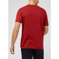 BEN SHERMAN Seasonal Stripe T-Shirt red