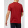 BEN SHERMAN Seasonal Stripe T-Shirt red