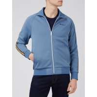 BEN SHERMAN House Taped Track Top blue shadow